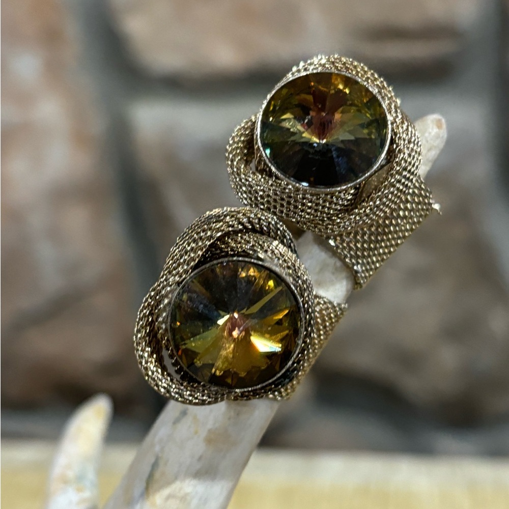 Vintage Rivoli cuff links